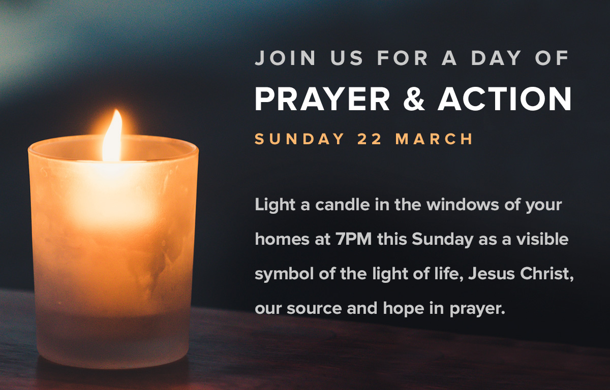 Burpham Church Light a candle of hope