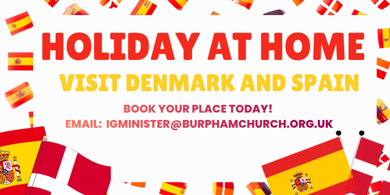 Holiday at Home 4th August & 26th August 10-1pm