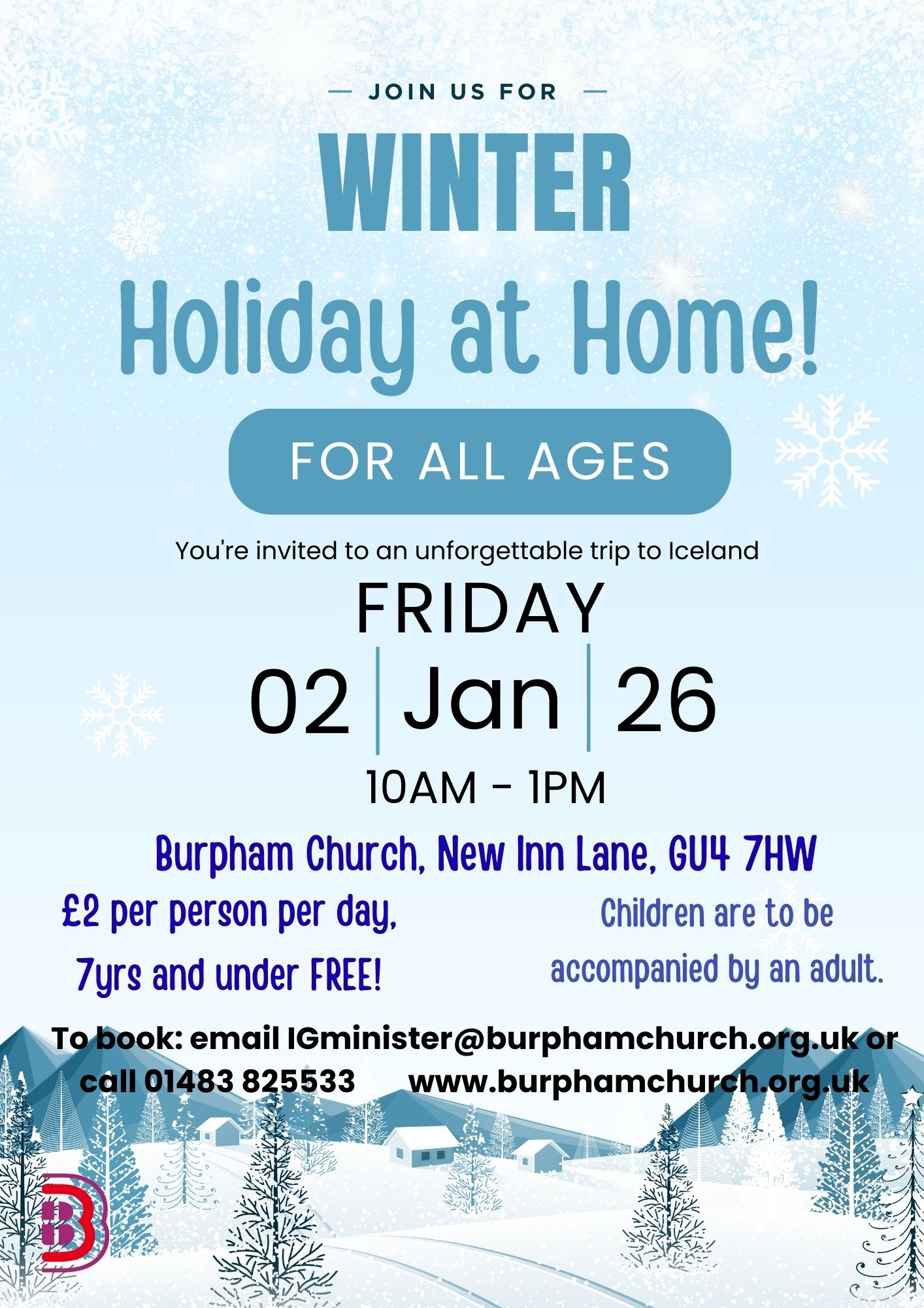 Winter holiday at Home