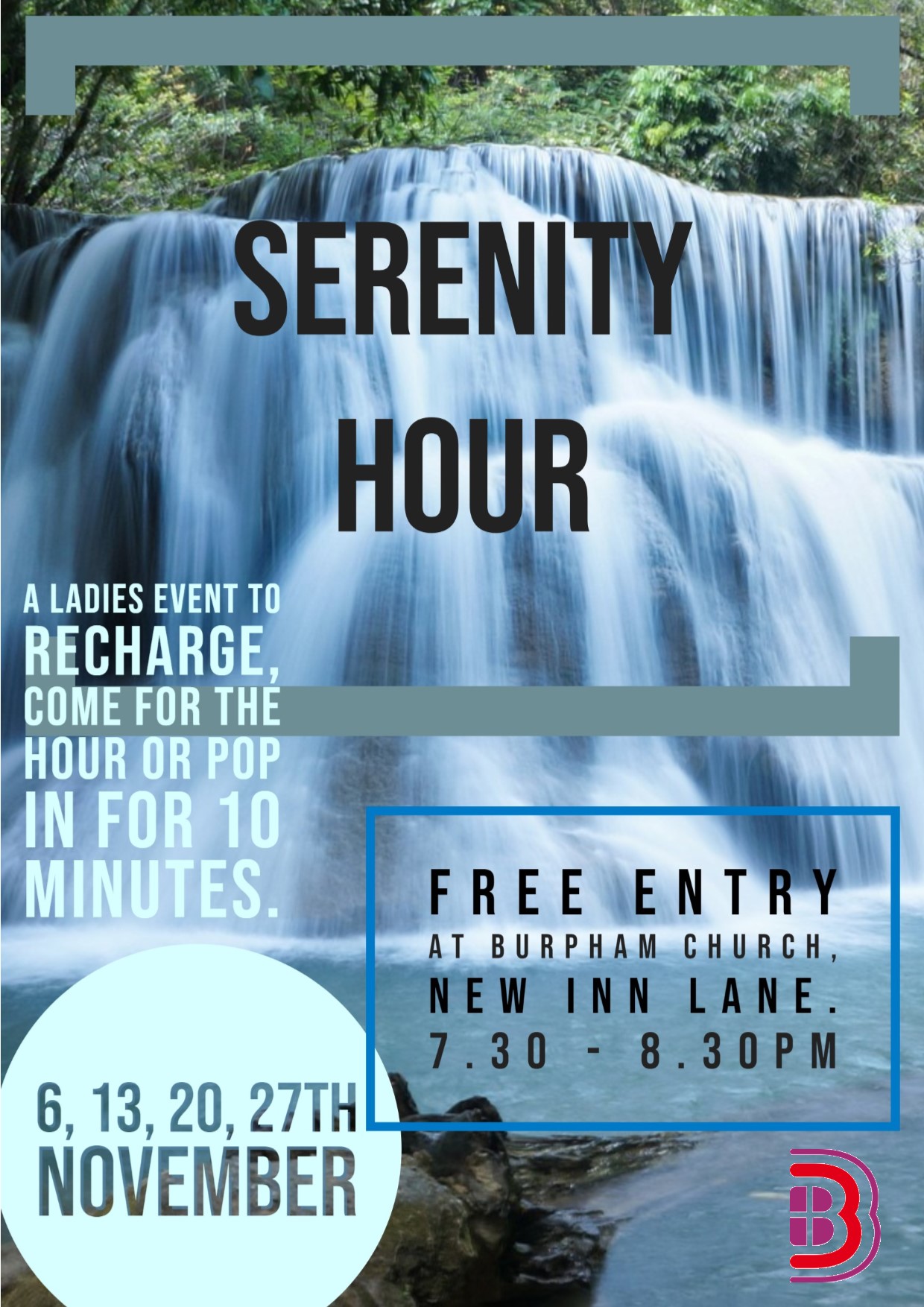 Serenity Hour Poster